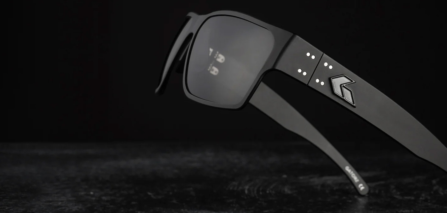 Schutzbrille Delta Polarisiert Schwarz Gatorz GDELMTBLK01MBP