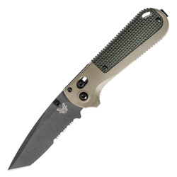 Benchmade - Klappmesser Redoubt - CPM-D2 - Grivory - Forest Green - Combo - 431SBK-1