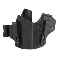 DOUBLETAP GEAR - Appendix IWB Kydex Holster für CZ P-10 C und Magazin - Schwarz