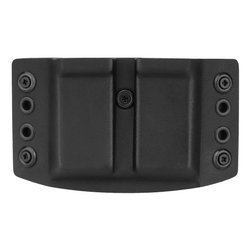 DOUBLETAP GEAR - OWB Kydex Doppel-Magazinhalter für CZ Shadow, Walther P99 - Schwarz