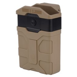 ESP - MOLLE Schwenkbarer Kunststoffhalter für M16, M4 Magazin - UBC-02 Halterung - Khaki - MH-14-AR15 KH