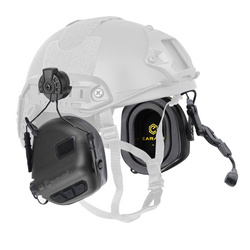 Earmor - M32H PLUS Kommunikations Headset für Helme - ARC Montage - Schwarz - M32H-BK/ARC (PLUS)