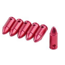 GunPany - Aluminium-Schnappkappen - 9x19 mm - 6 Stück - SCSC-04P