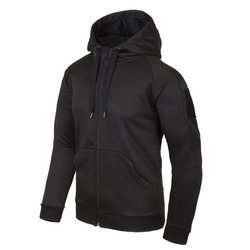 Helikon - Urban Tactical Hoodie® - Fullzip - Poliester - Schwarz - BL-UHF-PO-01