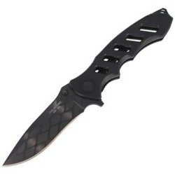 Herbertz Solingen - Drop Point Camo Folder Messer - 225812