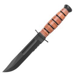 Ka-Bar 1252 - Short USMC Wellenschliff Messer