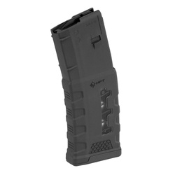 MFT - Polymer Fenster Magazin Extreme Duty für AR-15 / M4 - 5,56 x 45 mm/.223 - 30 Schuss - Schwarz - EXDPM556-W-BL