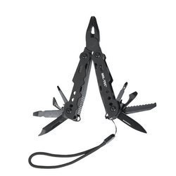 Mil-Tec - Multi Tool Schwarz Klein mit Etui - 15406100