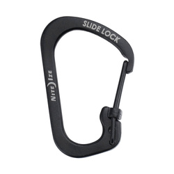 Nite Ize - SlideLock Karabiner #2 - Schwarz - CSL2-01-R6