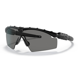 Oakley - Ballistische Brille Standard Issue M Frame 2.0 Industrial - Matte Black - Graue Gläser - OO9213-03