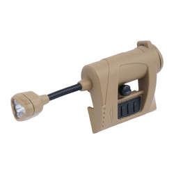 Princeton Tec - Charge™ Pro Helm Taschenlampe - Tan - CP-RBI-TN