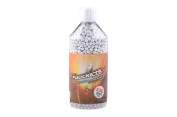 Raketen - BBs für ASG Nachbauten Professional 0.20g - 6mm - 3000 BBs - Weiß - ROC-16-003682