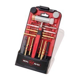 Real Avid - Accu-Punch™ Hammer with Brass & Steel Pin Punch Set - AVHPS-B