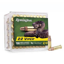 Remington - Randfeuer-Munition .22LR Viper Hyper Velocity TCSB 36 gr / 2,33 g - 100 Schuss - 21288