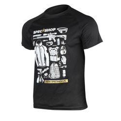 SpecShop.pl - Thermoactive T-Shirt zum 20. Jahrestag - Schwarz