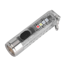 Speras - Schlüsselanhänger-Taschenlampe S11 mit 300 mAh-Akku - 400 lm - Weiß - SPERAS S11 TRANSPARENT WHITE