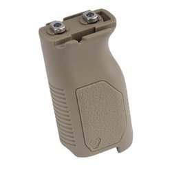 Strike Industries - M-LOK® Angled Vertical Grip - Lang - FDE - SI-AR-CMAG-L