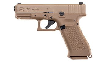 Umarex - Glock 19X Luftpistole - Blow Back - 4,5 mm - Coyote - 5,8367