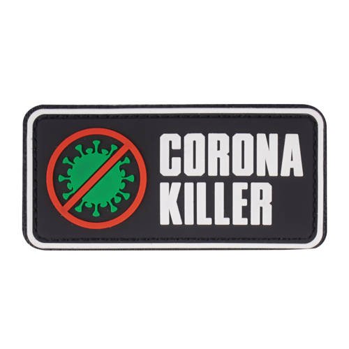 101 Inc. - 3D Aufnäher - Corona Killer - 444130-7413 -  3D PVC Morale Patches