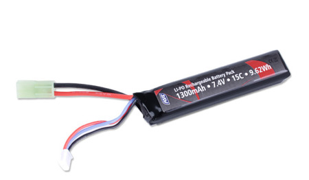 ASG - AEG Akku - LiPo - 7,4V - 1300 mAh - 25C - [1] - 19013 - Li-Po 7,4 V Akkus