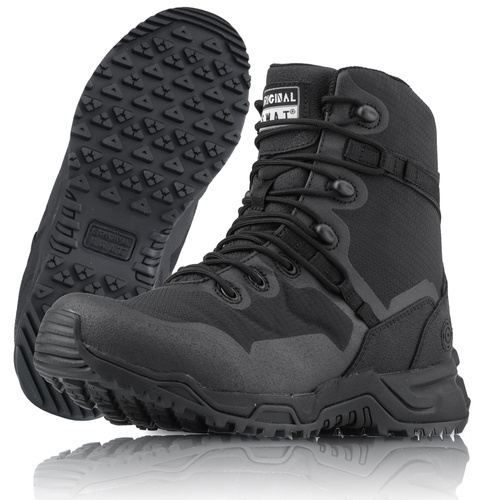 Altama - Militärstiefel mit seitlichem Reißverschluss SWAT Alpha Fury 8 '' - Hoch - Schwarz - 177501 - 