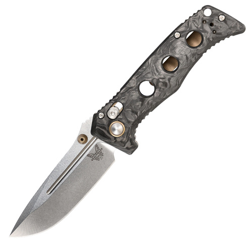 Benchmade - Mini Adamas Klappbares Taktisches Messer - CPM MagnaCut - Schwarz - 273-03 - Survival Messer