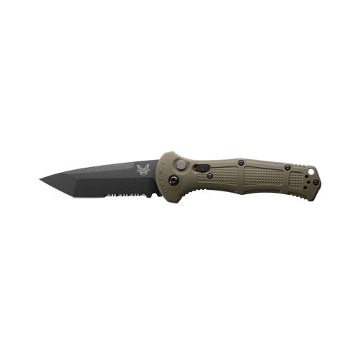 Benchmade - Springmesser Claymore - CPM-D2 - Ranger Green - 9071SBK-1 - Survival Messer