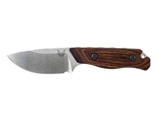 Benchmade - Überlebensmesser HUNT - CPM-S30V - Braun - 15017 - Feststehende Messer