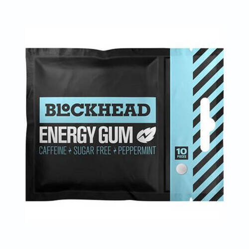 Blockhead - Energie-Kaugummi Energy Gum - Minze - 10 Stück - BH01 - Feldrationen