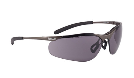 Bolle Safety - Schutzbrille CONTOUR Metall - Smoke - CONTMPSF - Geschenkidee bis €25