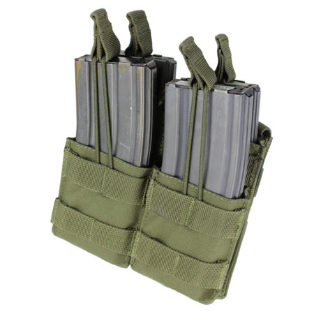 Condor - Double Stacker M4 Mag Pouch - Olive Drab - MA43-001 - Magazin & Munitionstaschen