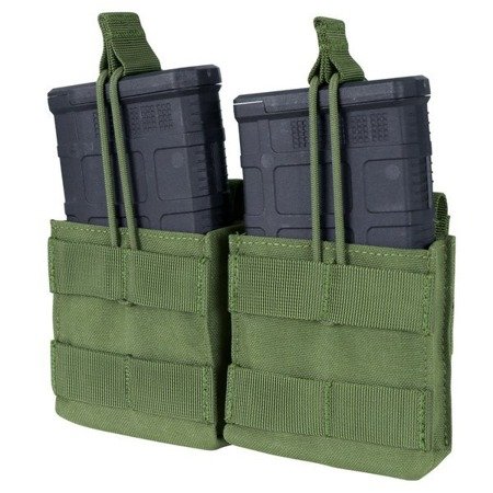 Condor - Open Top Double M14 Mag Pouch - Olive Drab - MA24-001 - Magazin & Munitionstaschen