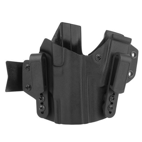 DOUBLETAP GEAR - Appendix IWB Kydex Holster für Walther P99 und Magazin - Schwarz - Innenbundholster