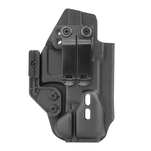 DOUBLETAP GEAR - Kydex IWB Symbiont Innenholster - Glock 19 - Schwarz - Innenbundholster