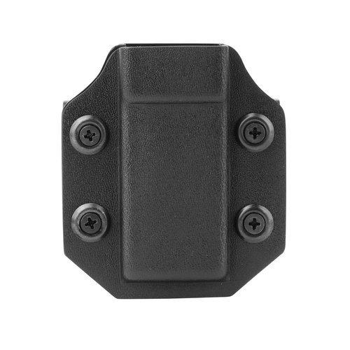 DOUBLETAP GEAR - OWB Kydex Schmaler Magazinhalter für P-07/09/10, M&P9, SFP9, P320 - Schwarz - Gürtelholster