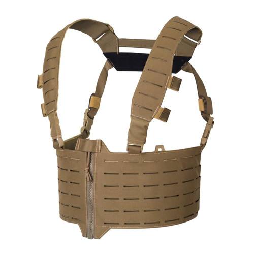 Direct Action - Brustschutz WARWICK Zip Front® Weste - Coyote Brown - Cordura 500D - CR-WRWZ-CD5-CBR - Chest Rig Westen