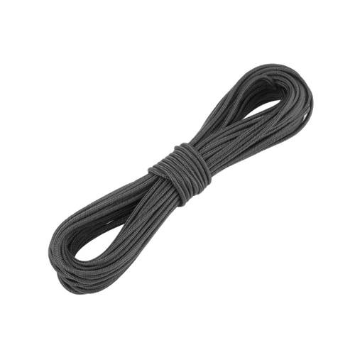 EDCX - Minikabel - 2,2 mm - Schwarz - 10 m - Paracord