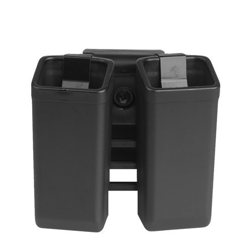 ESP - Doppelmagazintasche für 9 mm / .40 mit UBC-03 Gürtelbefestigung - MH-MH-34 BK - Magazin Holster