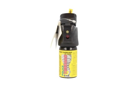 ESP - Pfefferspray Polizei Tornado mit LED-Taschenlampe - Stream - 40ml - Stream - SFL-01-40 - Polizei Pfeffersprays