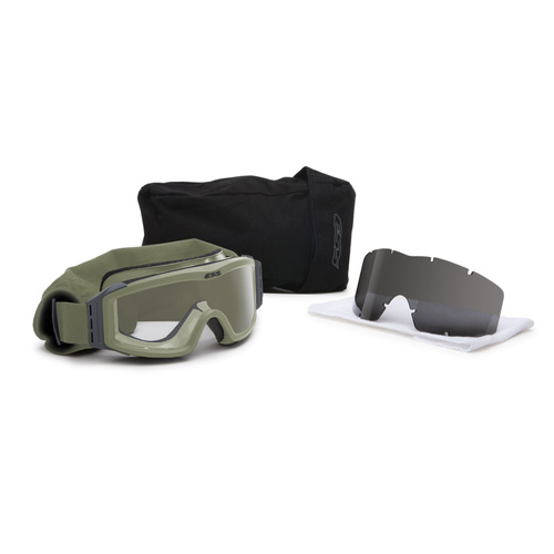 ESS - Profil NVG Brillant - Laubgrün - 740-0401 - Ballistische Brillen (Goggles)