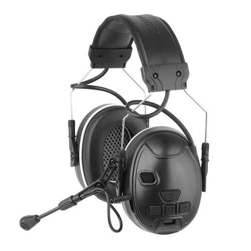 Earmor - Aktiver Gehörschützer C51 - NRR 24 dB - Bluetooth 5.3 - Schwarz - C51-BK - Aktive Kopfhörer