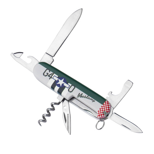 FOSTEX - Taschenmesser P-51 Mustang - 457452 - Taschenmesser & Schweizermesser