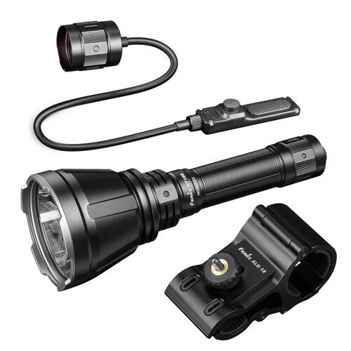 Fenix - HT18R LED-Taschenlampe mit 5000 mAh Akku - Kit - 2800 lm - Schwarz - HT18R+ALG-18+AER-05 - LED-Taschenlampen