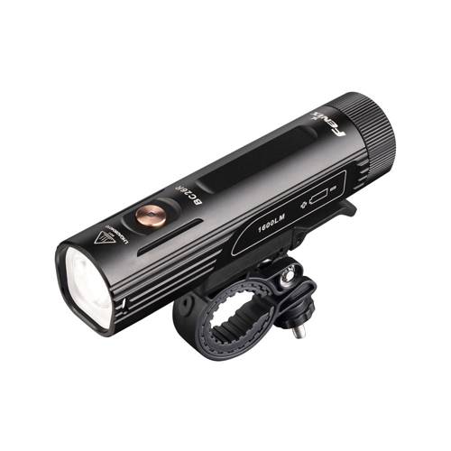 Fenix - LED-Fahrrad-Taschenlampe mit Akku BC26R - 1600 Lumen - 5000 mAh - LED-Taschenlampen