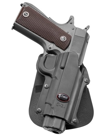 Fobus - Holster für Colt 1911, S&W, FN, Browning - Standard Paddle - Rechts - C-21 - Gürtelholster