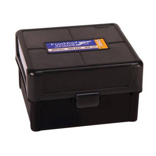 Frankford Arsenal - Hinge-Top Ammo Box #1005 - 100 Stück - .204 zurück, .223 Bremse, 300 BLK - 1083799 - Patronenboxen