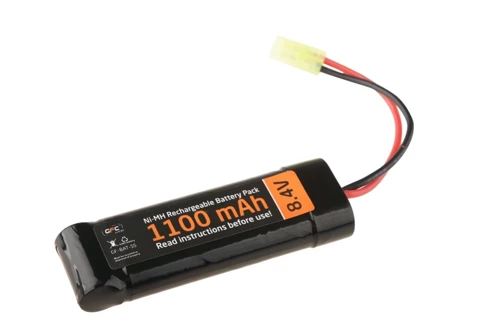 GFC Energy - Wiederaufladbare Batterie NiMH 8.4V - 1100mAh - Tamiya Mini - GFE-06-016922 - NiMH 8.4 V Akkus