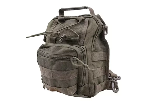 GFC Tactical - Taktische Umhängetasche - MOLLE - Nylon - Olive - GFT-20-003681 - Taschen