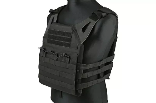 GFC Tactical - Taktische Weste Jump - Schwarz - GFT-18-007453 - Integrierte Westen