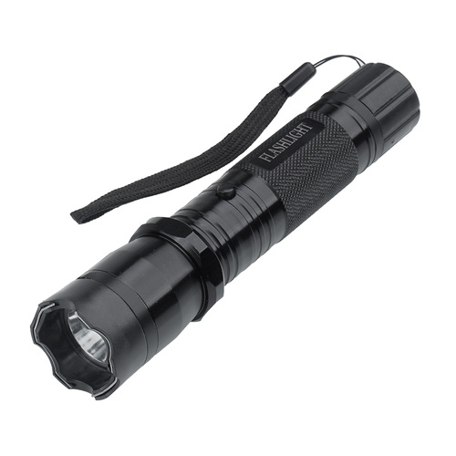 Guard - Tornado Wiederaufladbare LED-Taschenlampe mit Elektroschocker - 800 000 V - 110 lm - Schwarz - YC-1101 - LED-Taschenlampen